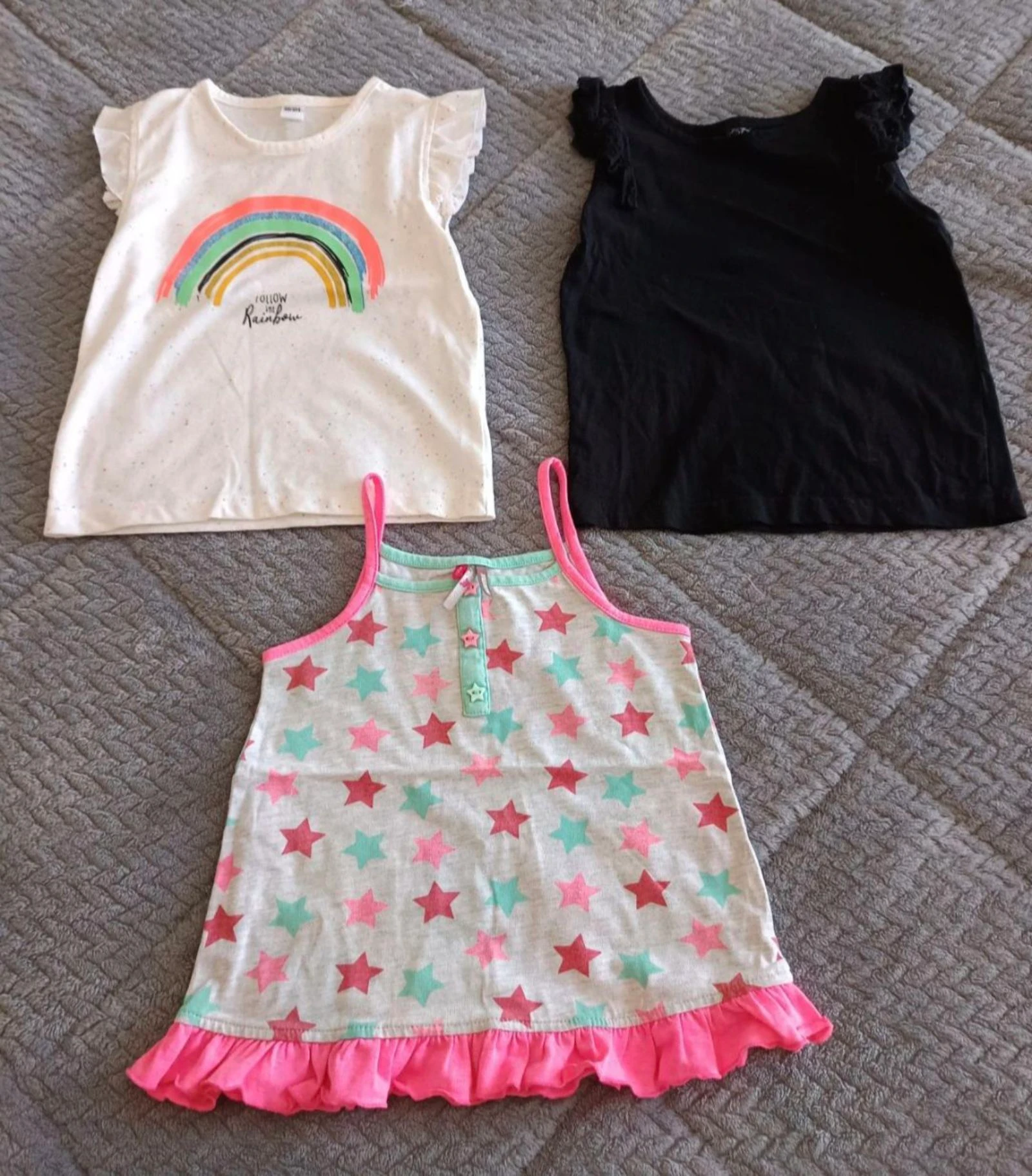Lot girls summer clothes 3-4 years /98/-104 cm multi-brand – photo 4
